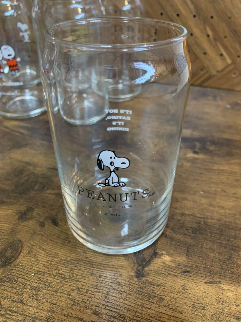 PEANUTSカフェスヌーピーグラス8個