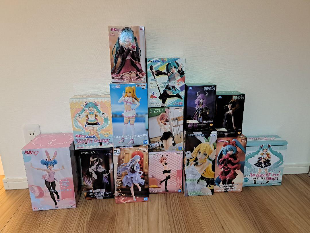初音ミクフィギュアセット6点＋新品未開封フィギュア