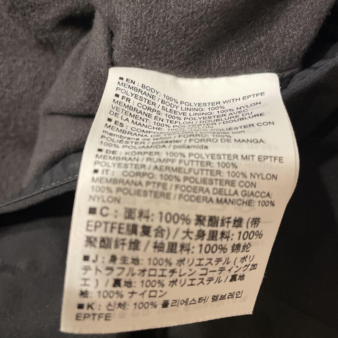 アークテリクス　ソラノフーディ　ブラック　XS