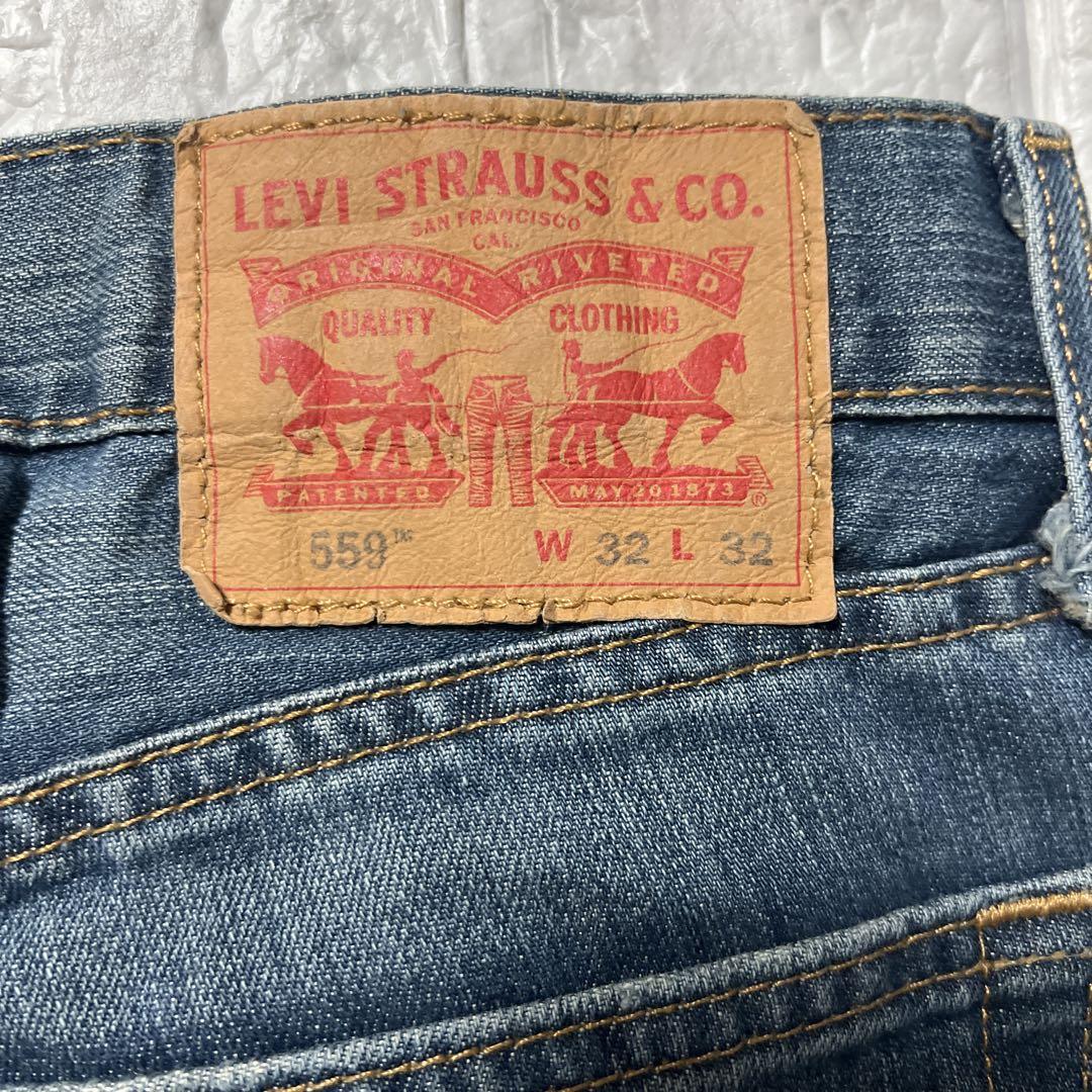 Levi's 559 ゴールデンサイズ W32 L32 - メルカリ