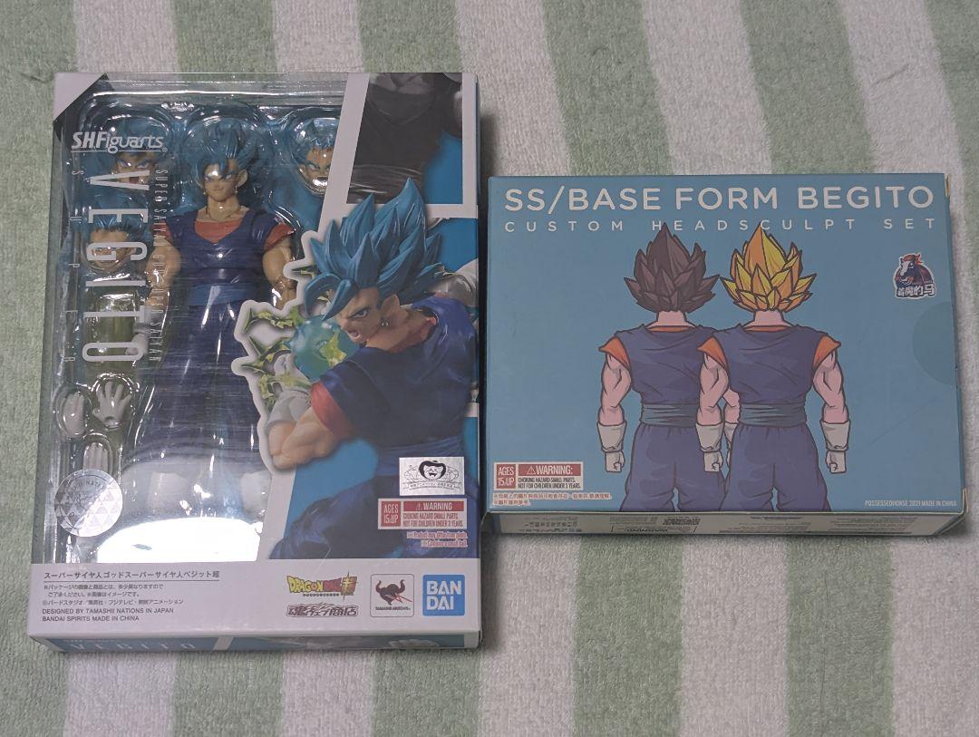 S.H.Figuarts ベジット ヘッドパーツ付き