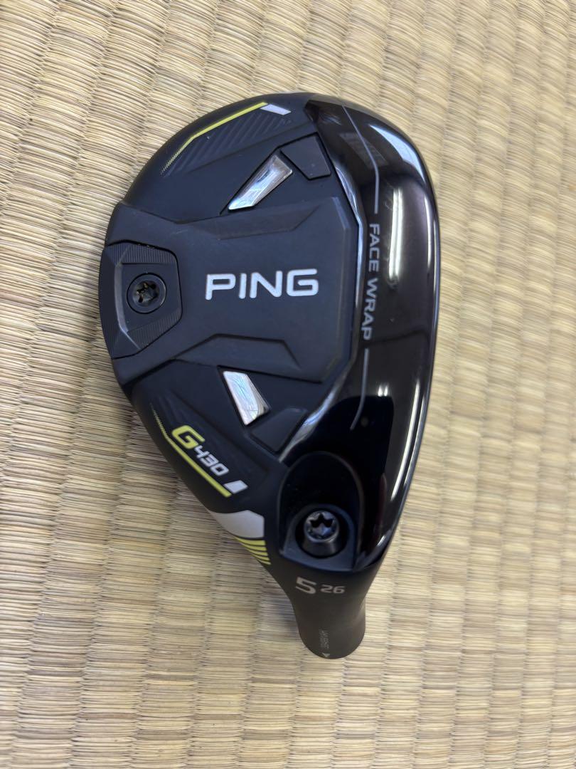 美品　PING G430 5U ハイブリッド ユーティリティ ヘッドのみ