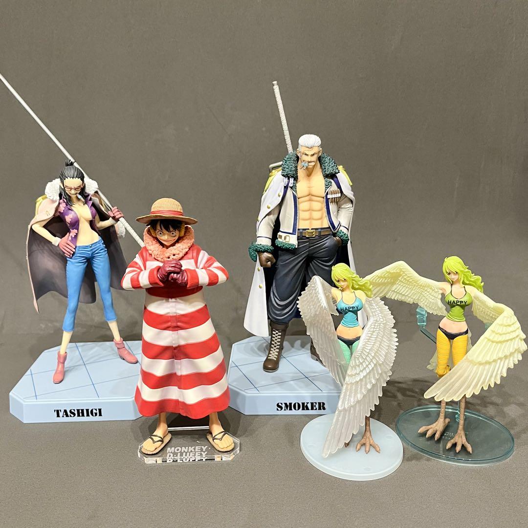 【5体セット】 ワンピース フィギュアセット パンクハザード編 タシギ モネ