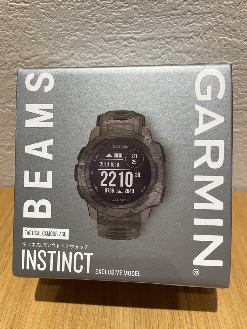 GARMIN INSTINCT BEAMSタフネスGPSアウトドアウォッチ