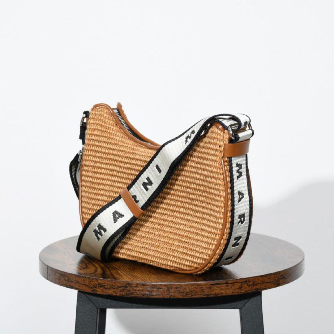 MARNI 新品未使用 ショルダーバッグ マルニ ラフィア