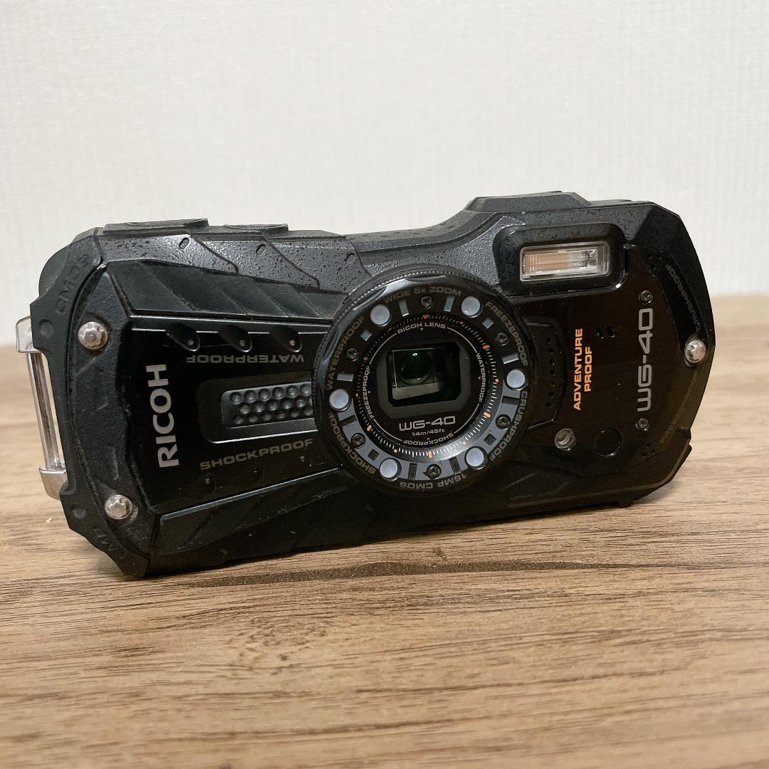 RICOH WG-40 防水デジタルカメラ