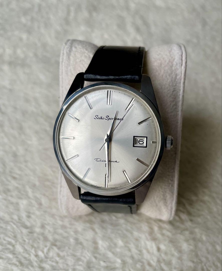 稼働　Seiko SPORTSMAN CALENDAR 手巻き　中古