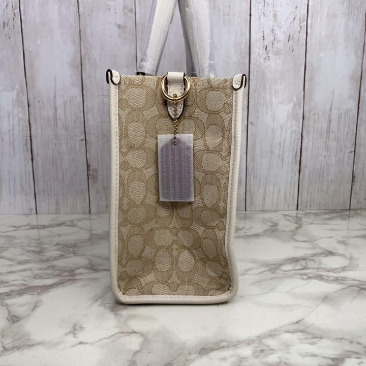 オレンジ系期間限定特別価格 新品 COACH コーチ トート ショルダー ...