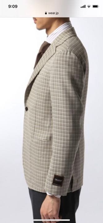 年末セール】EDIFICE ガンクラブチェックジャケット - dentalmedica.com.ve