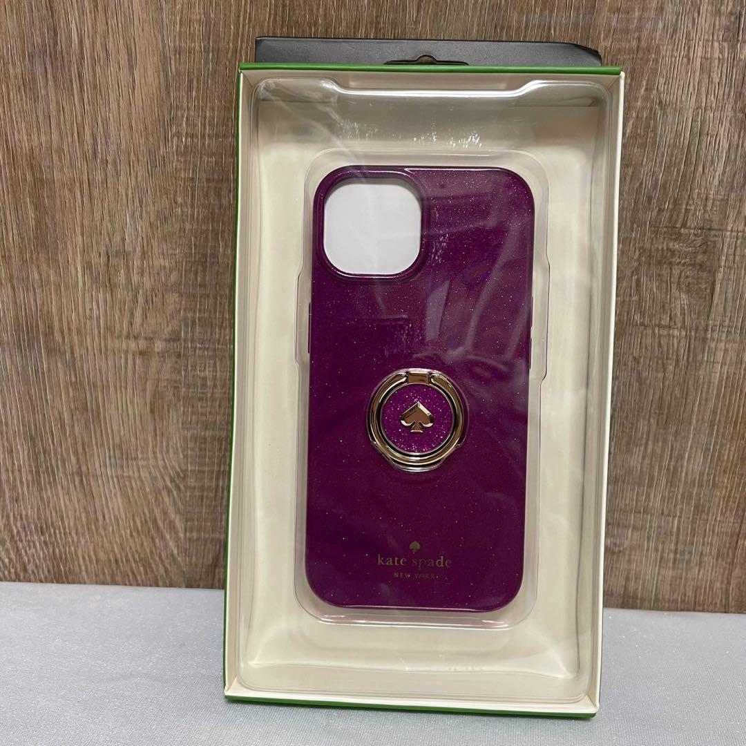 【新品】Kate Spade ケイトスペード iPhoneケース バンカーリング
