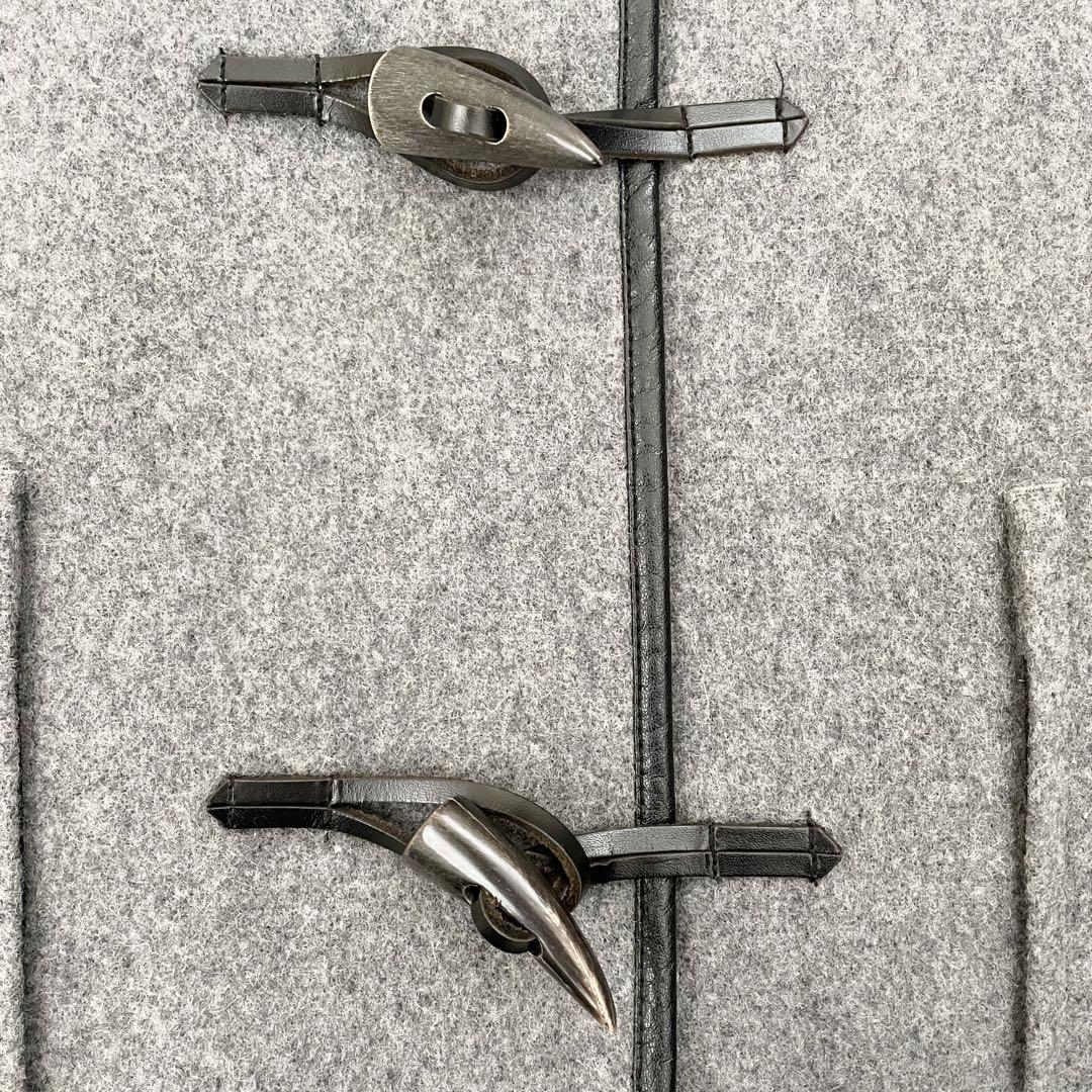 ナノユニバース 西川ダウン ダッフルコート 3way ロング グレー