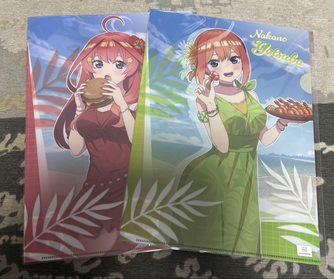 五等分の花嫁 ラッフル RAFFLE ハワイ旅行 一花 二乃 三玖 四葉