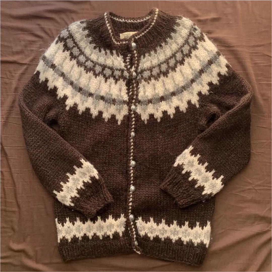 オレンジ系,M大人気の 70's〜 ノルディックセーター ニット カーディガン ハンドニット カーディガン トップスオレンジ系M¥7,280-gras.rs オレンジ系,M大人気の 70's〜 ノルディックセーター ニット カーディガン ハンドニット カーディガン トップスオレンジ系M¥7,280-gras.rs