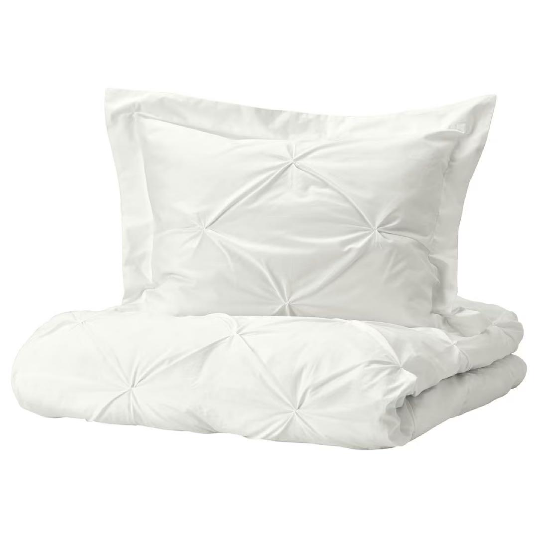 《訳あり》 未開封 IKEA トゥルッブトーグ 掛け布団カバー＆枕カバー 廃盤品