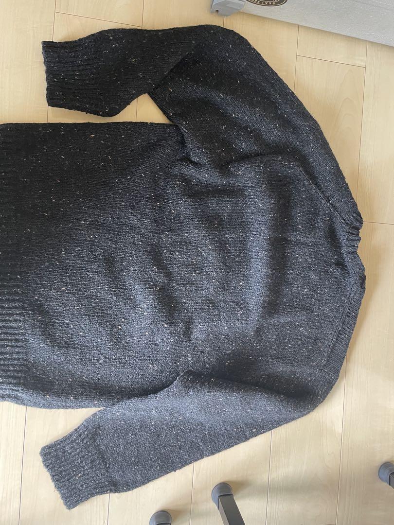 COMME des GARÇONS HOMME ニットセーター ダークグレー