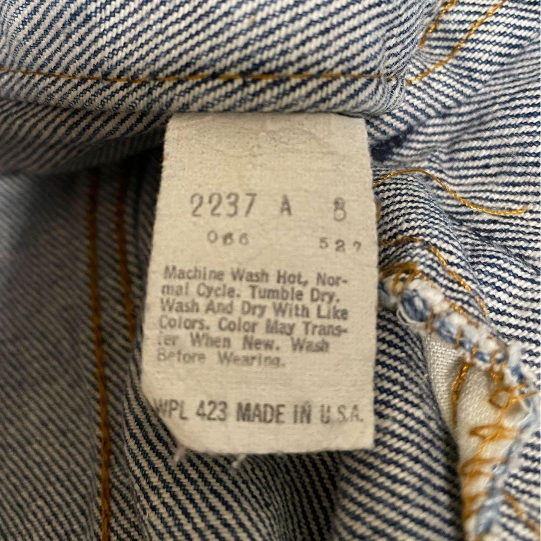 ジャケット・アウター Levi's 70506-0217 denim tracker jacket