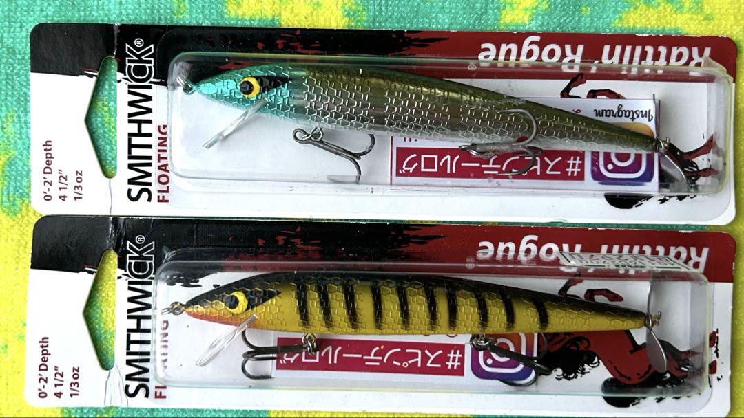 【新品未使用】GILLオリジナルチューン　スミスウィック スピンテールログセット