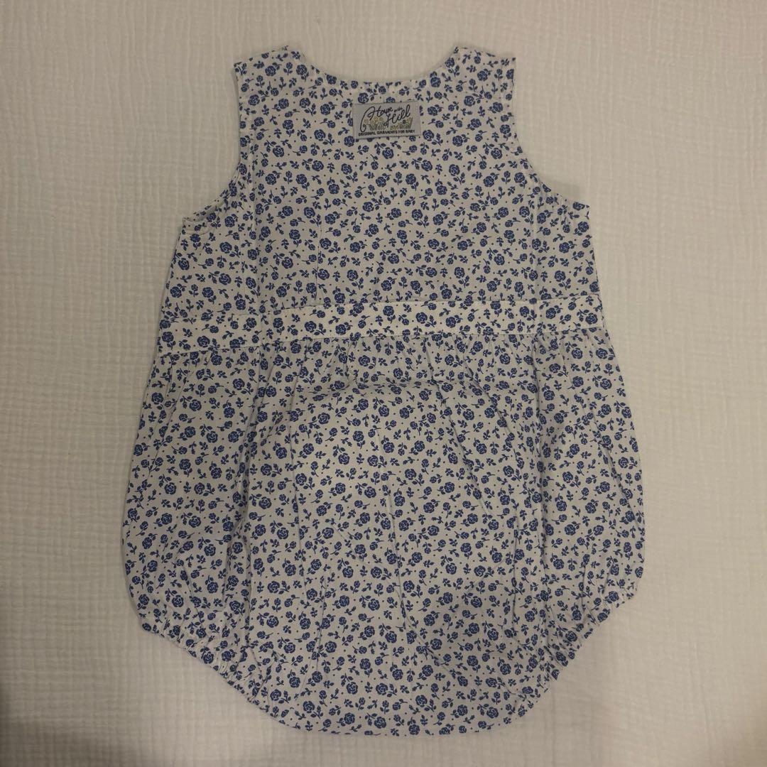 ロンパース・カバーオール house on the hill Pajamas (Flower) 70サイズ house on the hill (Flower) Rompers ロンパース