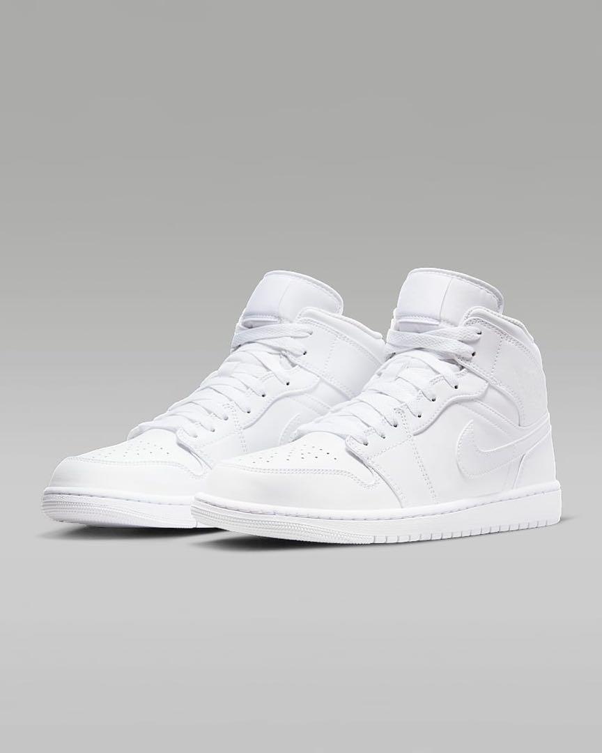 Nike Air Jordan 1 Mid ホワイト