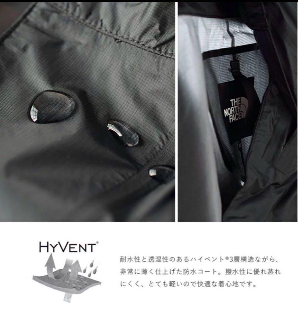 【新品】THE NORTH FACE ライトニング・コート レインコート、防水