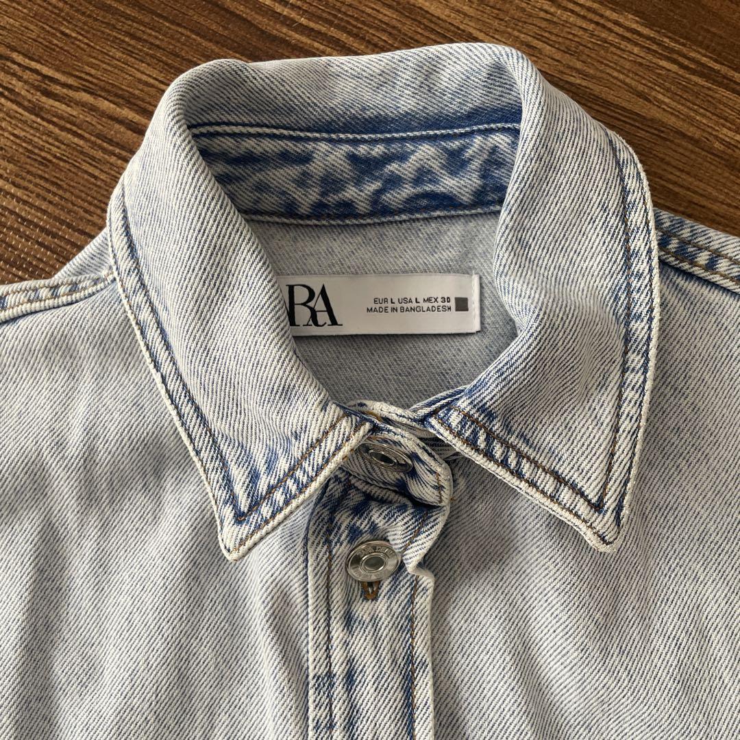 【セール】福袋/福箱ファッション通販 ZARA オーバーサイズ デニムジャケットサイズL - メルカリ 邦楽