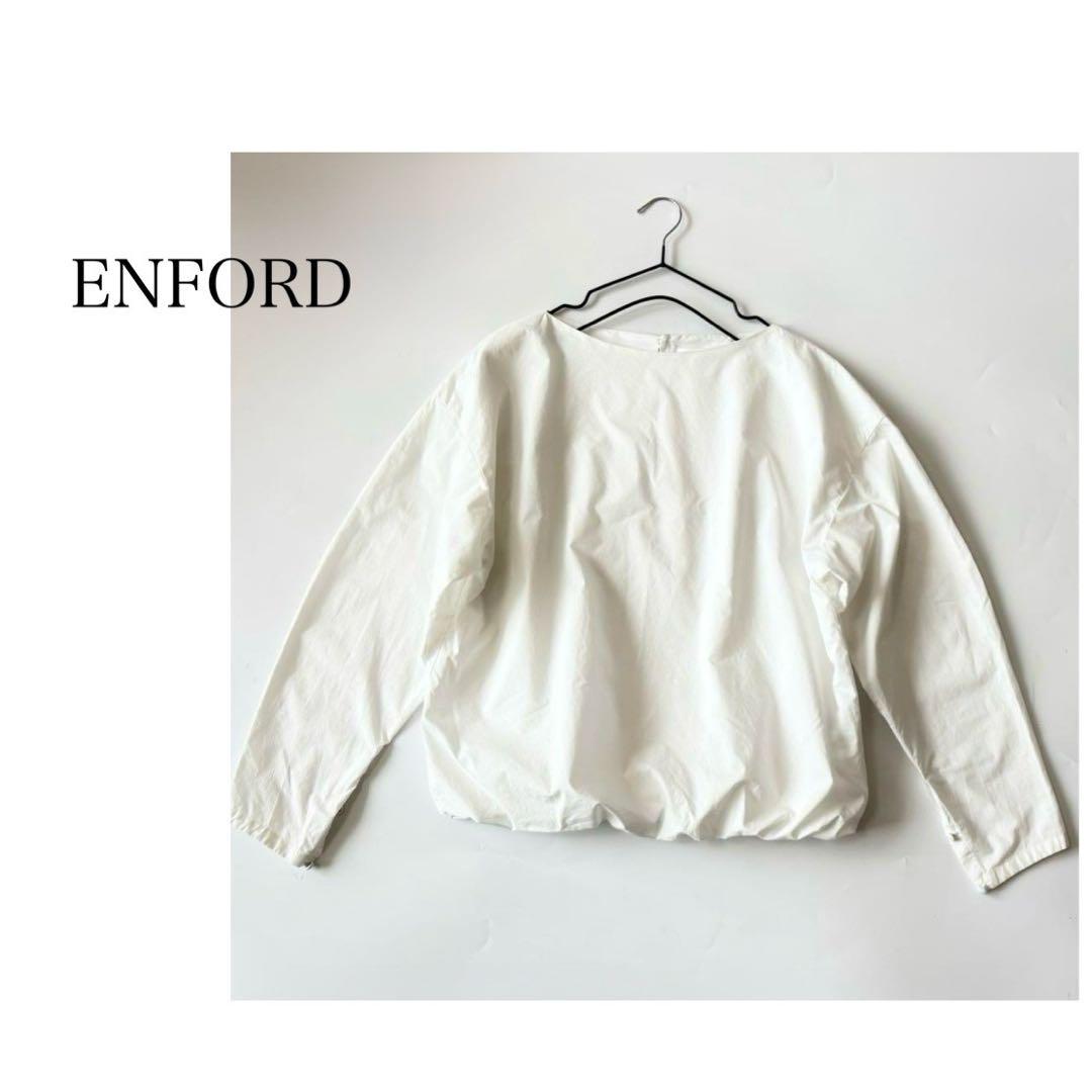エンフォルド ブラウス シャツ 長袖ENFORD ボリューム袖 美品 ✳︎61