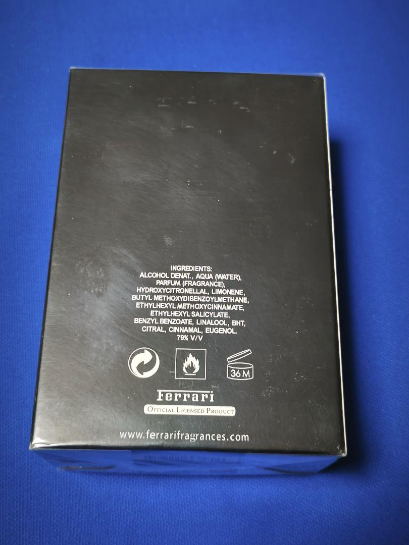 香水(男性用) 125ml FERRARI SCUDERIA BLACK