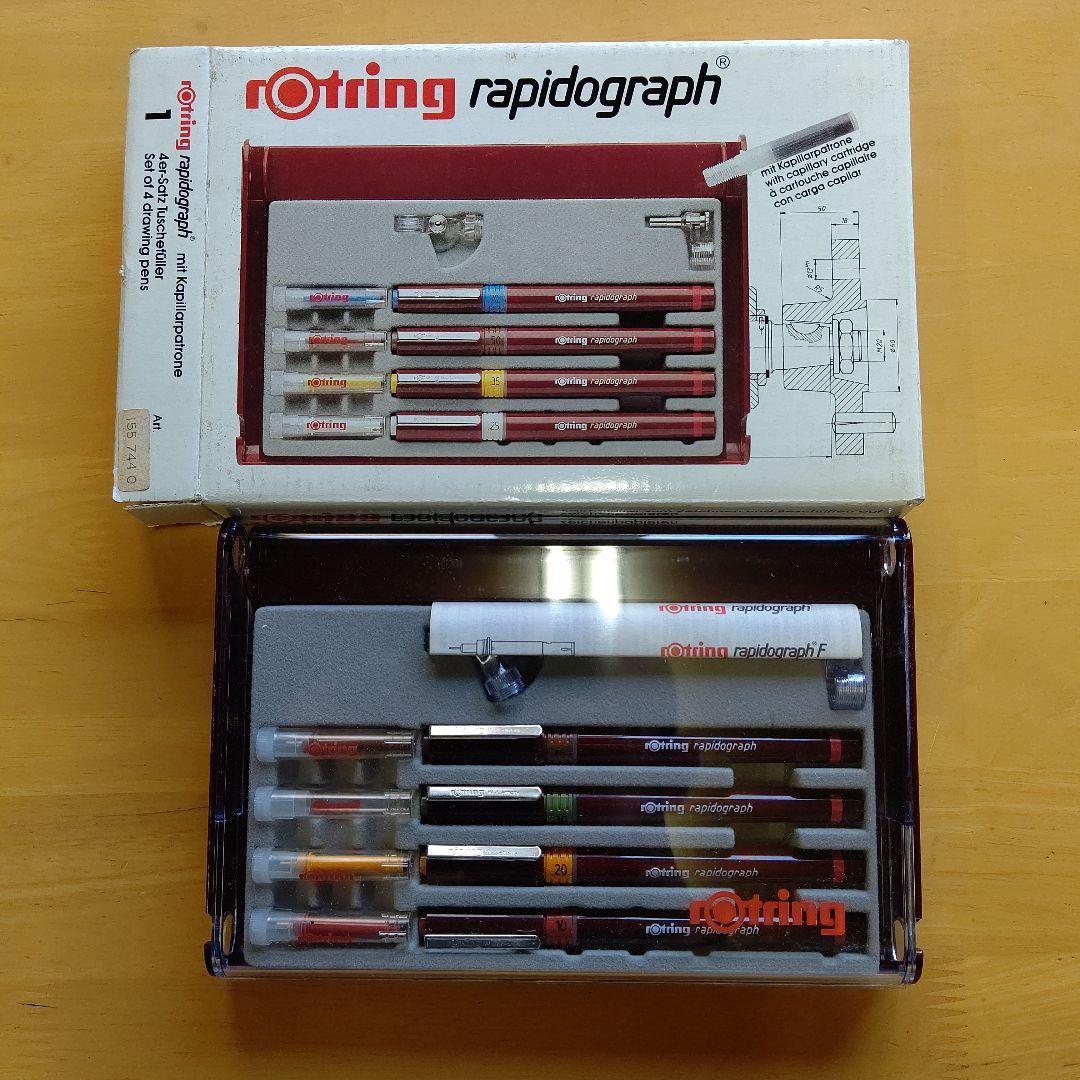 rotring 155 744 0 製図器 ドローイングペン 中古現状