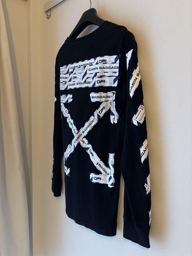 【rom】off-white ロンT