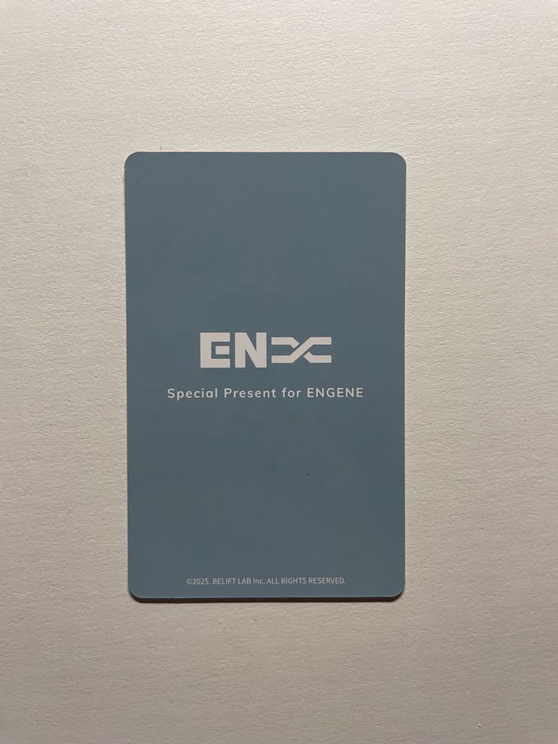 ENHYPEN WALK THE LINE FC限定会場トレカ ヒスン - メルカリ