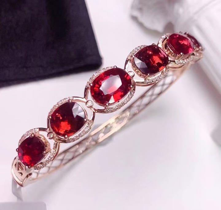 お得】 ⭐︎【高級】トルマリン バングル 15.38ct k18 バングル/リスト