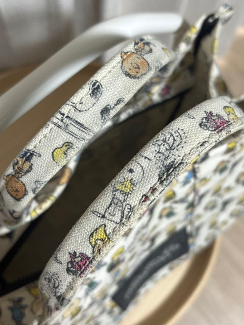 MARC JACOBS THE TOTE BAG ホワイト スヌーピー MARC JACOBS THE TOTE BAG ホワイト スヌーピー