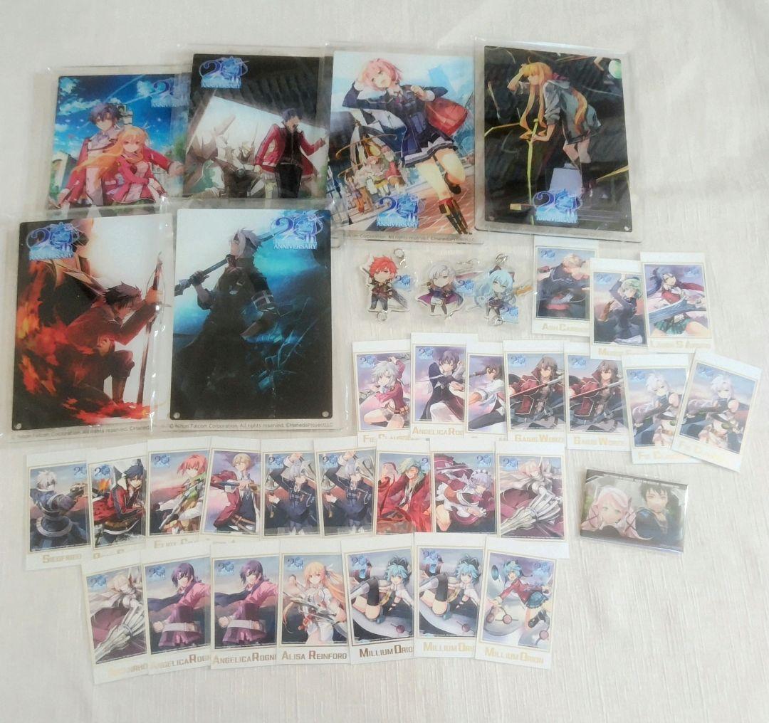 軌跡シリーズ 閃の軌跡 創の軌跡 羽プロくじ他 グッズ