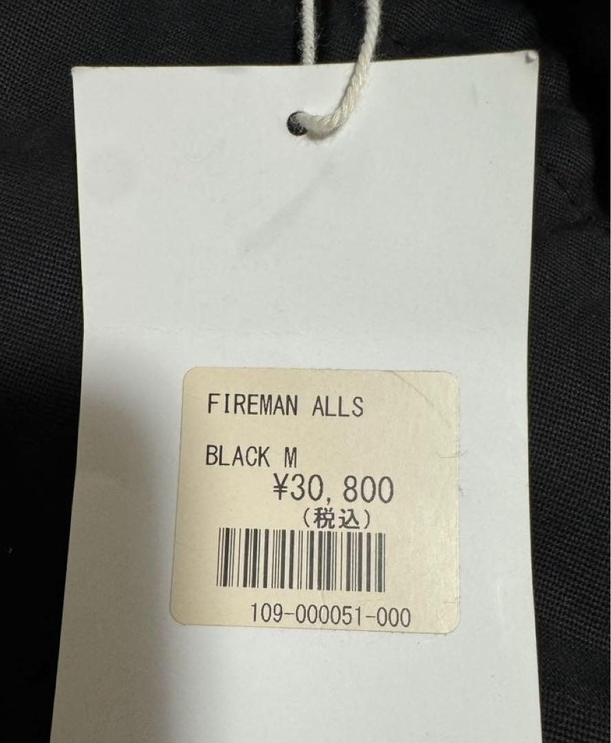 AT-DIRTY アットダーティー FIREMAN ALLS  オーバーオール