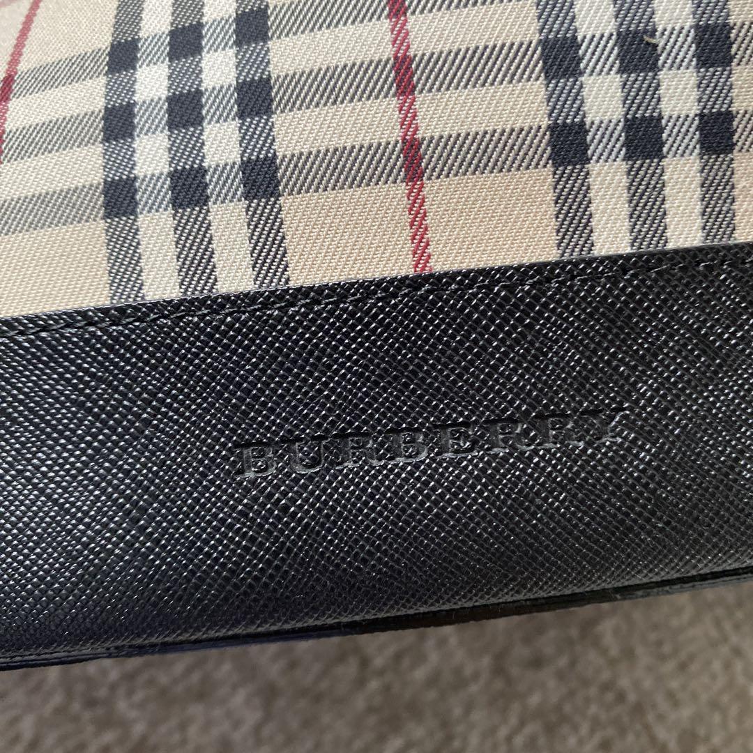 Burberry チェック柄 トートバッグ送料 無料