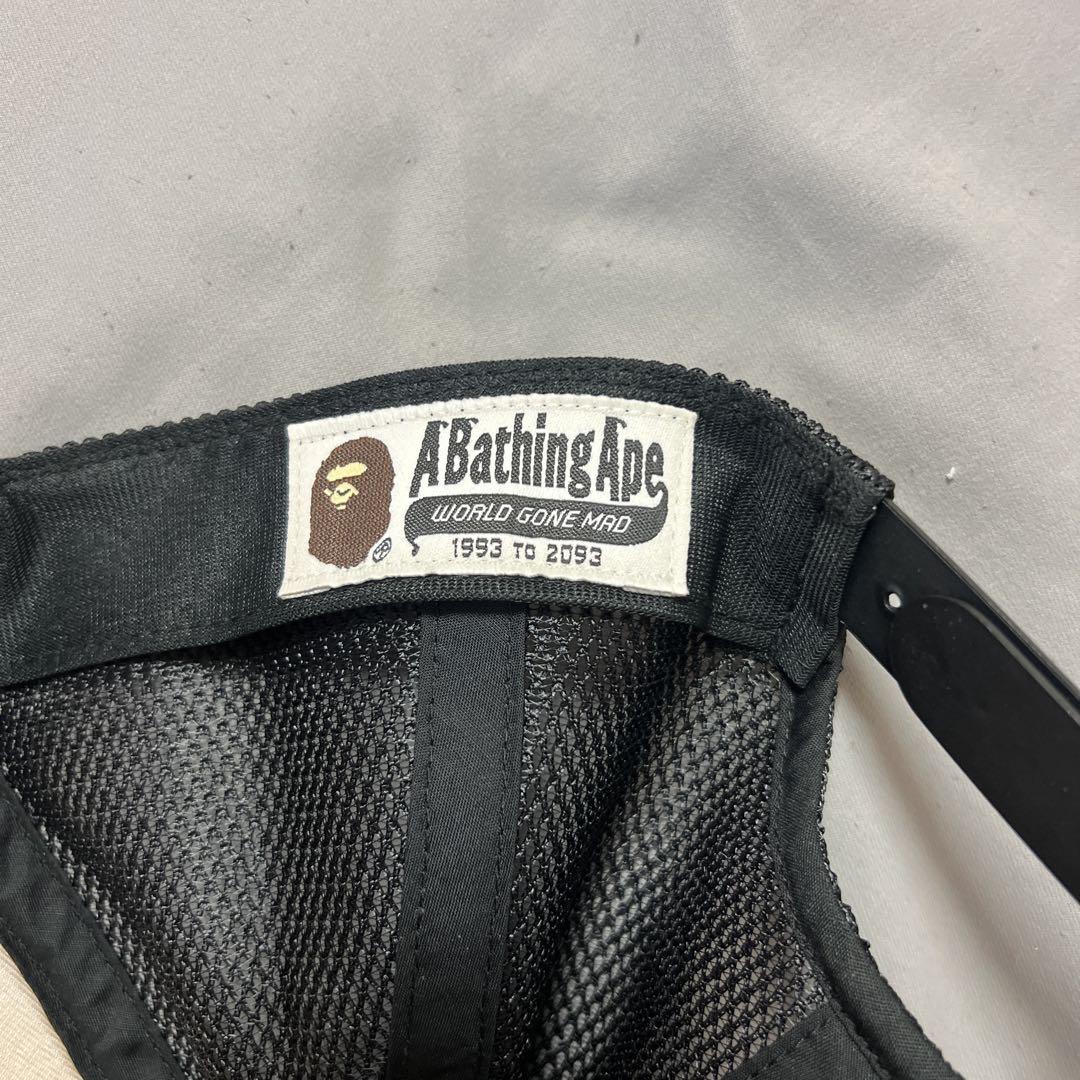 a bathing ape bape キャップ　メッシュキャップ