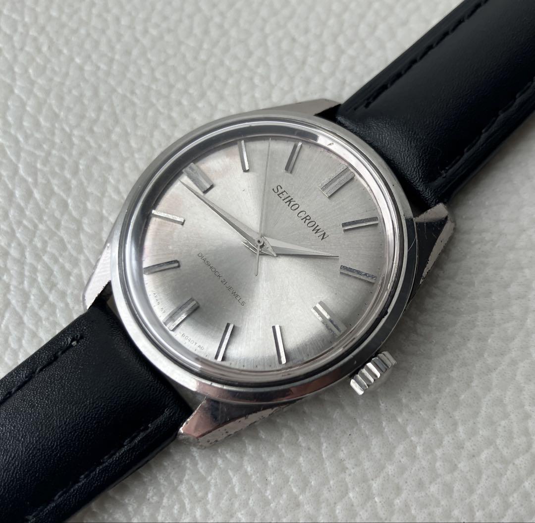 【稼働品】セイコー クラウン 57-8010 手巻き