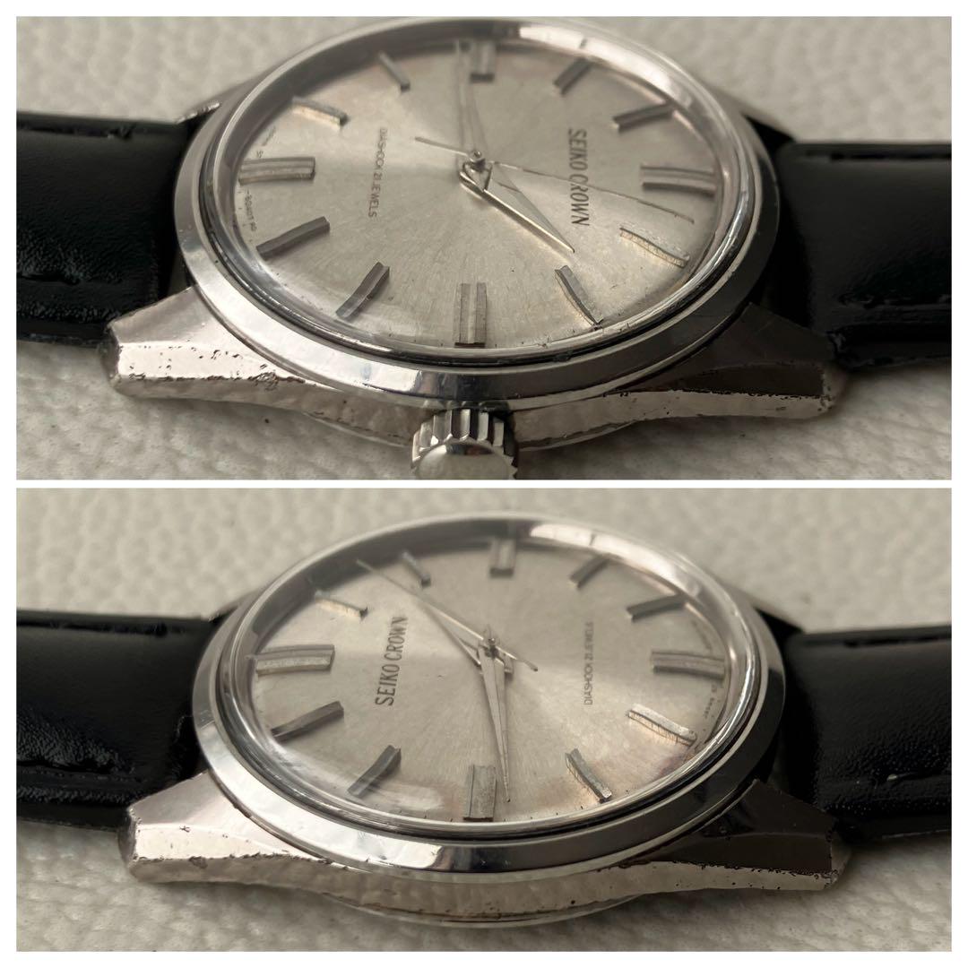 【稼働品】セイコー クラウン 57-8010 手巻き