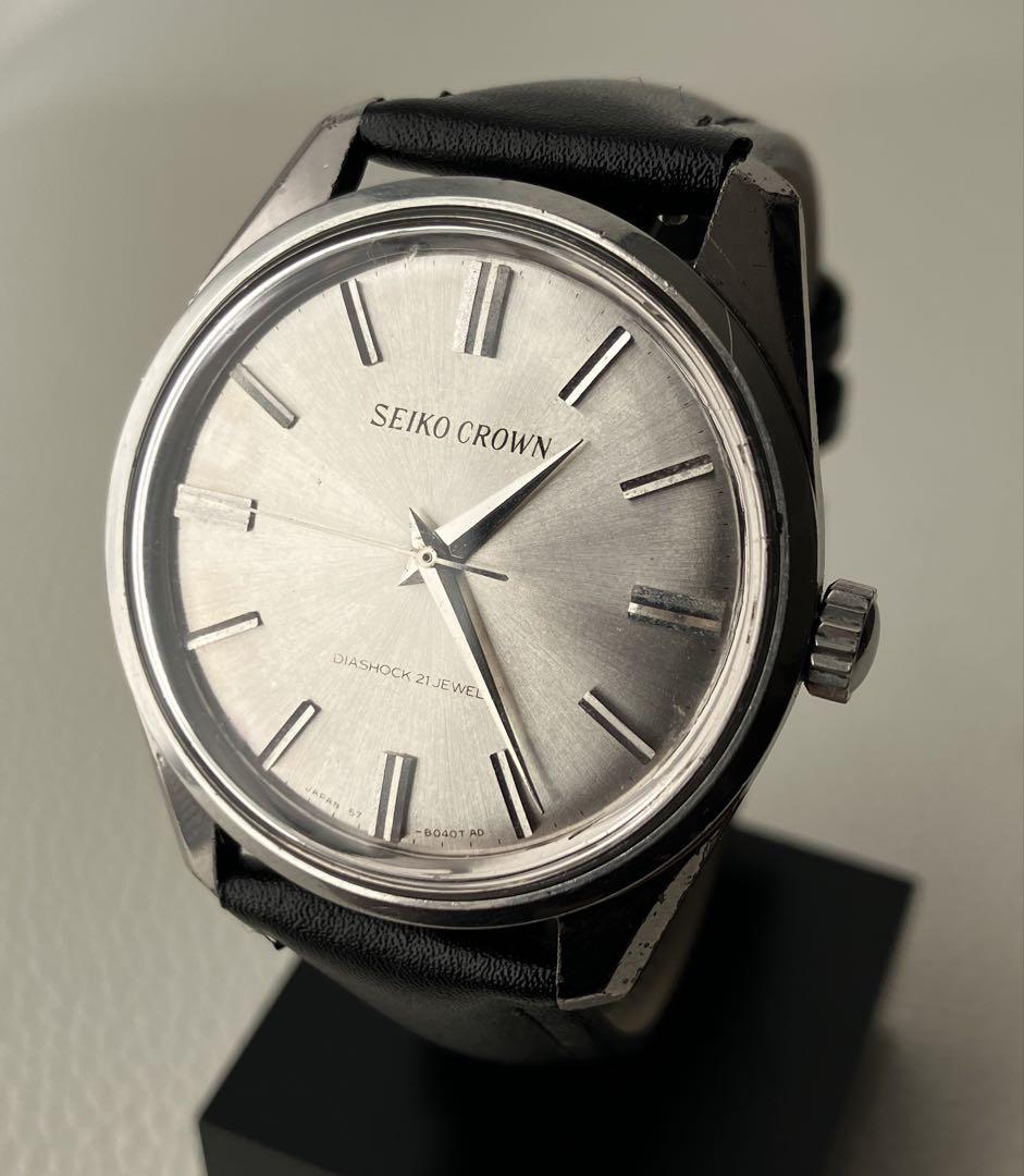 【稼働品】セイコー クラウン 57-8010 手巻き