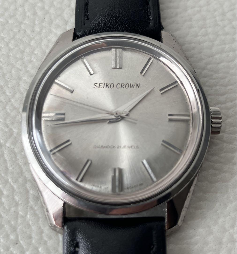 【稼働品】セイコー クラウン 57-8010 手巻き