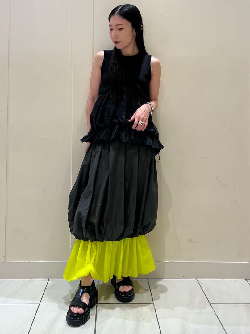 UN3D.新品VOLUME BALLOON TOP/ボリュームバルーントップ