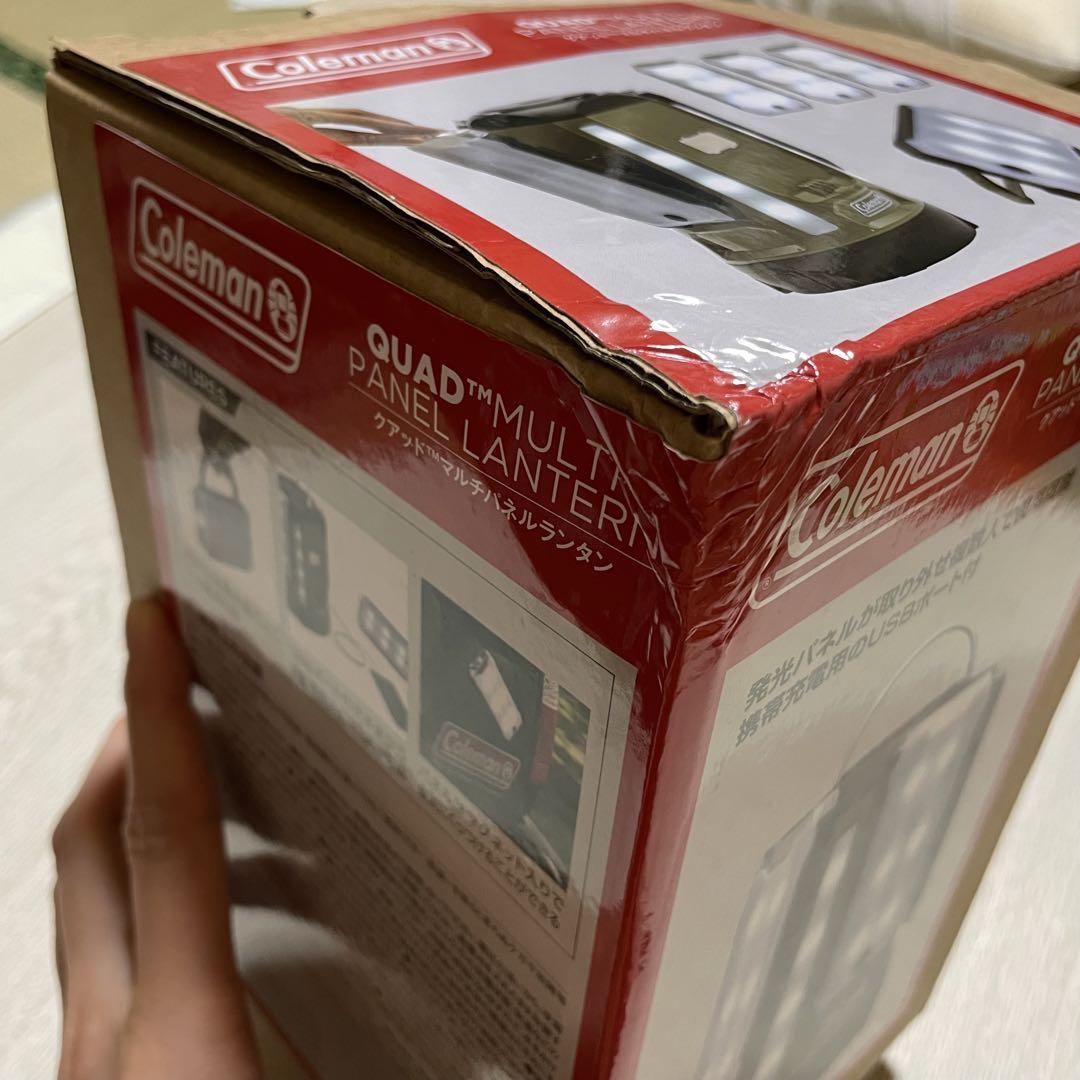 新品　コールマン　クアッドマルチパネルランタン　USBポート付　Amazon限定