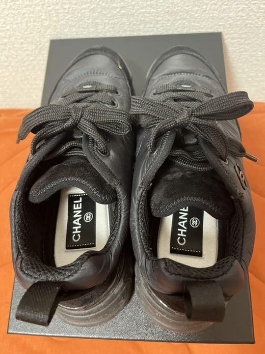 SALE安い CHANEL スニーカー ブラック aVgK1-m46552052706 シャネル 定番超歓迎