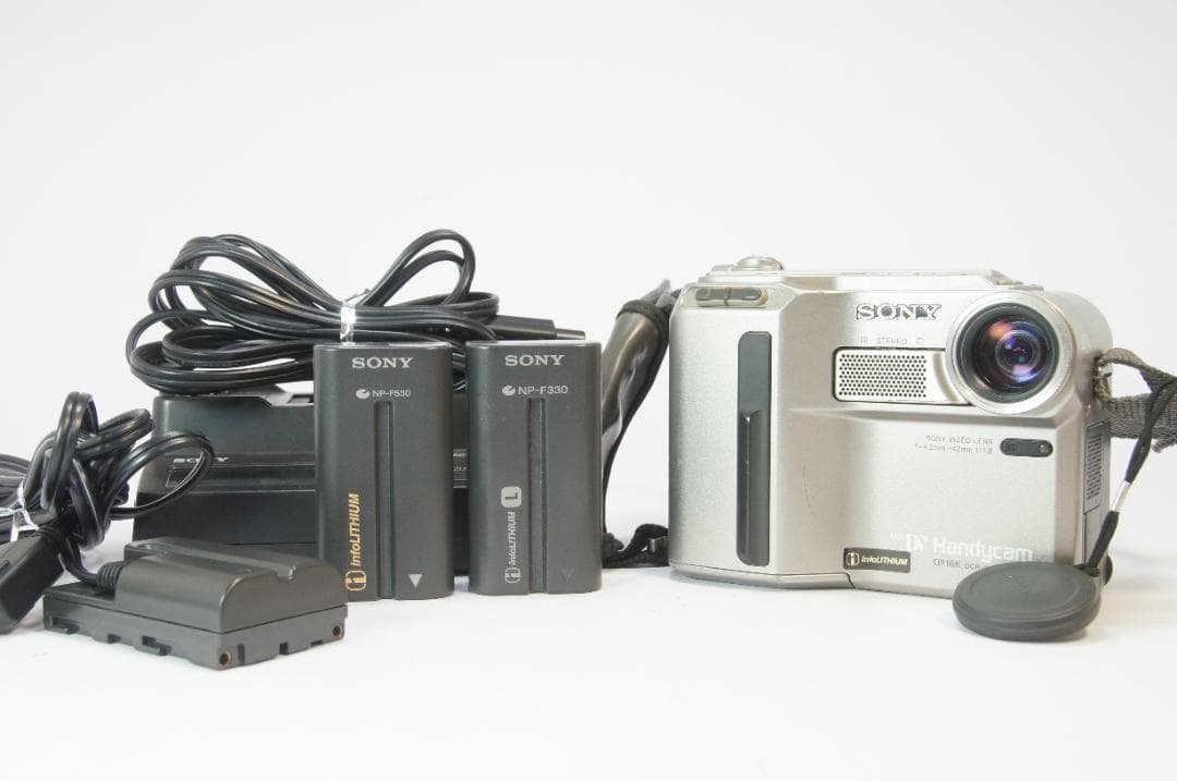 動作品 SONY ビデオカメラ DCR-SC100 miniDV ダビング