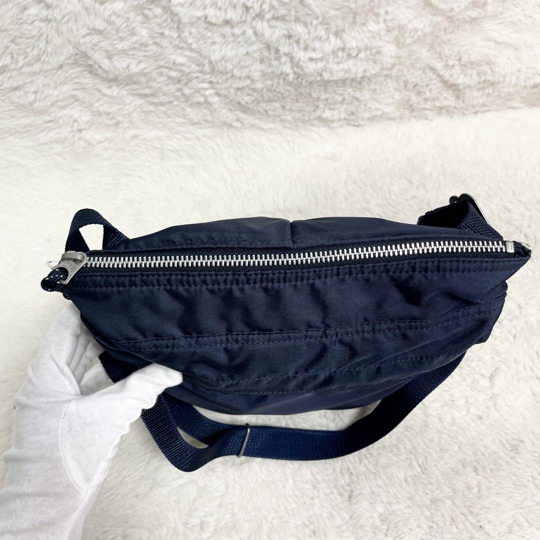 美品 ポーター フォース ショルダーバッグ 2way サコッシュ 多機能 メンズ