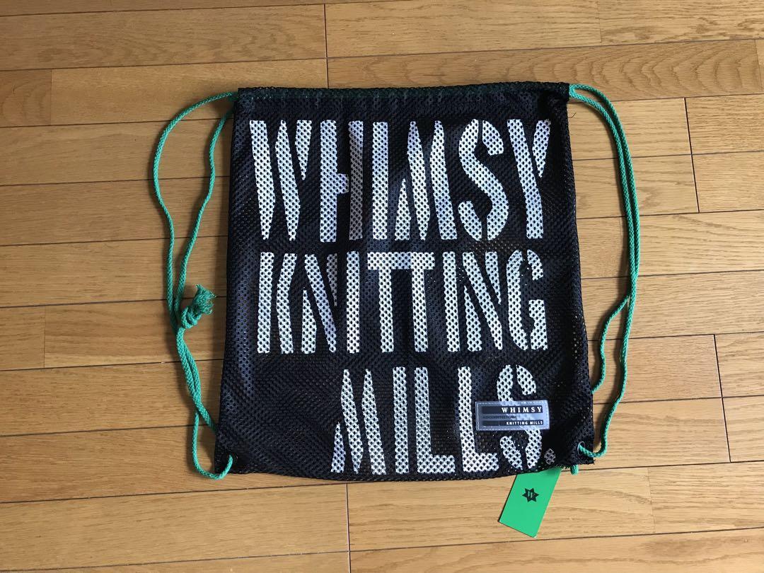 WHIMSY スケボー スケートボード MESH KNAPSACK 黒