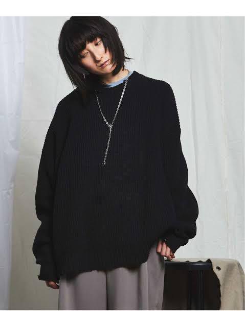 39%割引ブラック系,M最も MAISON SPECIAL/メゾンスペシャル プライムオーバークラッシュニット ニット/セーター トップスブラック系M-SOLCALOJA.MED.EC 39%割引ブラック系,M最も MAISON SPECIAL/メゾンスペシャル プライムオーバークラッシュニット ニット/セーター トップスブラック系M-SOLCALOJA.MED.EC