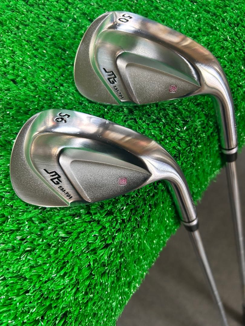 【中古美品】三浦技研KM-701 純鉄ウェッジ 50°56°【販売終了モデル】