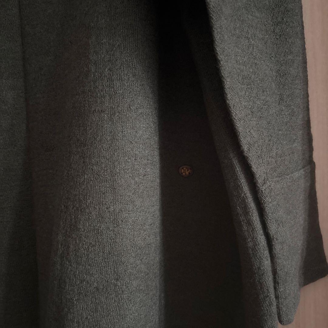 45R ニット長袖ワンピース