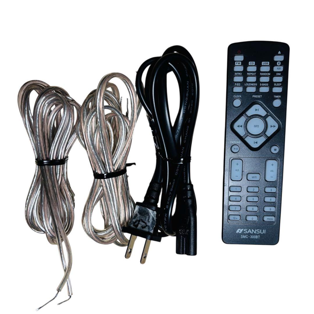 真空管搭載SANSUI ハイブリッドミニコンポ SMC-300BT